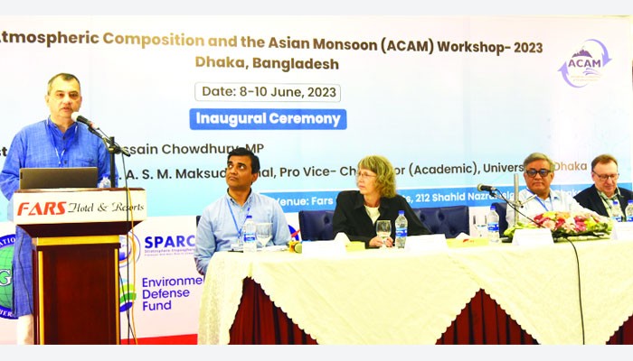 জলবায়ু পরিবর্তনের প্রভাবে দেশের খাদ্য নিরাপত্তাও ঝুঁকিতে : সাবের হোসেন চৌধুরী