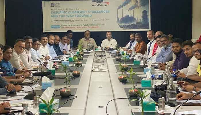 বায়ুমান উন্নয়নে ৩ মেয়াদি পদক্ষেপ নেওয়ার আহ্বান